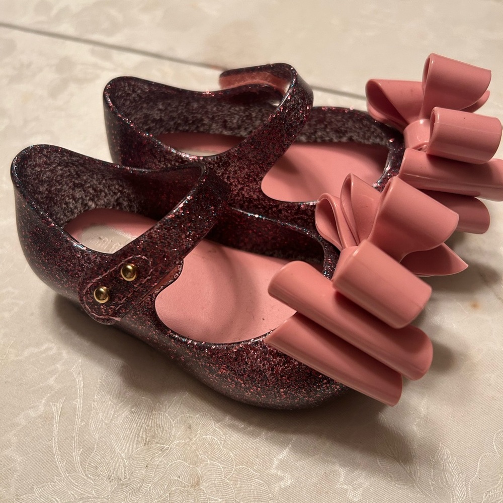 Mini Melissa Size 5 Girl Shoes